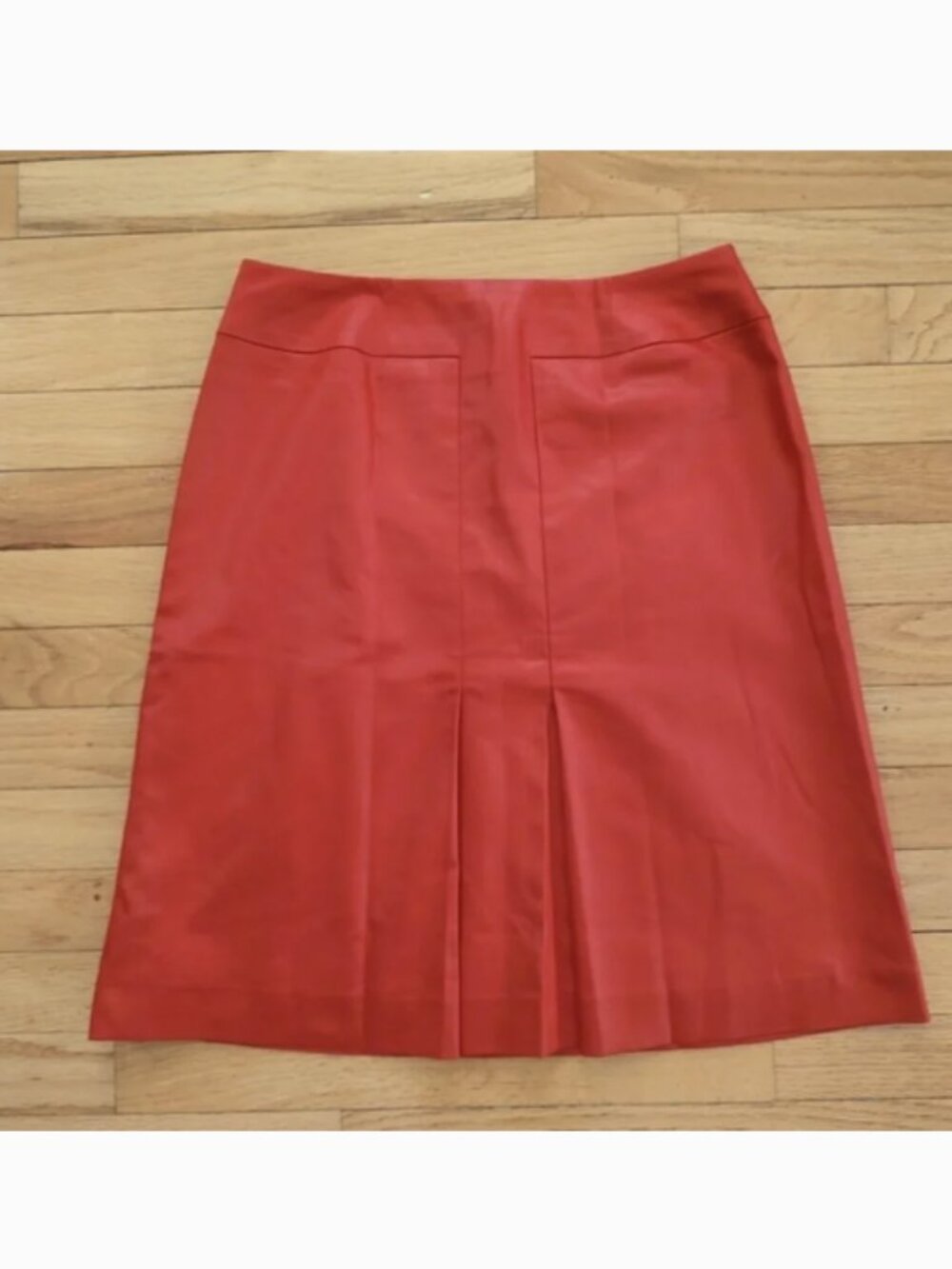 Givenchy pencil A-line pleated skirt 38 EUC